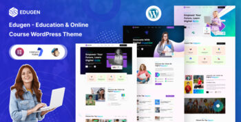 Edugen - Education & Online Course WordPress Theme